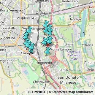 Mappa 20138 Milano MI, Italia (1.34867)