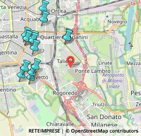 Mappa 20138 Milano MI, Italia (2.45133)