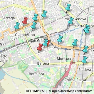 Mappa Via Franco Tosi, 20143 Milano MI, Italia (1.284)