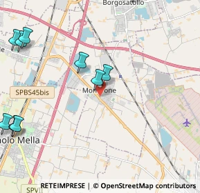 Mappa Via Filippo Corridoni, 25010 Montirone BS, Italia (2.92364)