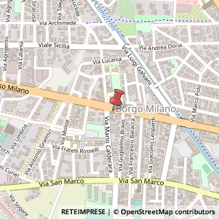 Mappa Corso Milano, 139, 37138 Verona, Verona (Veneto)