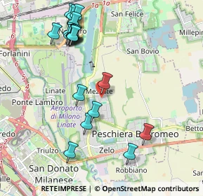 Mappa Piazza della Costituzione, 20068 Peschiera Borromeo MI, Italia (2.24579)