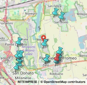 Mappa Piazza della Costituzione, 20068 Peschiera Borromeo MI, Italia (2.33875)