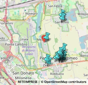 Mappa Piazza della Costituzione, 20068 Peschiera Borromeo MI, Italia (2.0295)