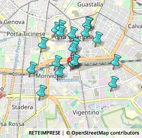 Mappa Via Pietrasanta, 20141 Milano MI, Italia (0.7465)