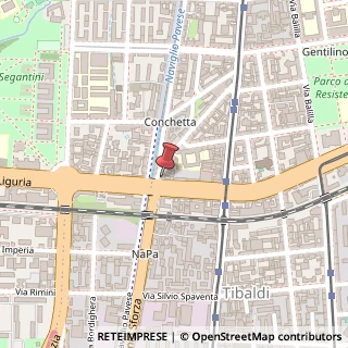 Mappa Viale Tibaldi, 1, 20136 Milano, Milano (Lombardia)