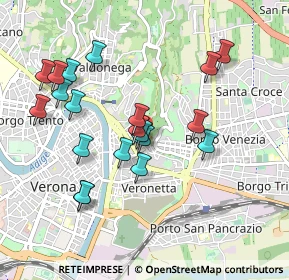 Mappa Via S. Zeno in Monte, 37129 Verona VR, Italia (0.9245)