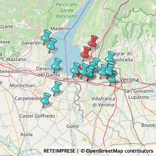 Mappa Via Pasubio, 37019 Peschiera del Garda VR, Italia (10.51667)