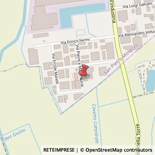 Mappa Via Curie M., 34, 28060 San Pietro Mosezzo, Novara (Piemonte)