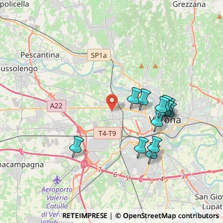 Mappa Via Lucio III, 37139 Verona VR, Italia (3.82583)
