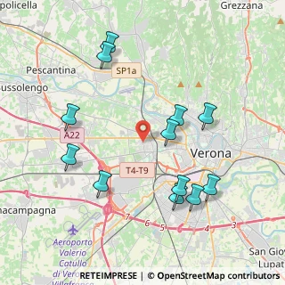 Mappa Via Lucio III, 37139 Verona VR, Italia (4.21667)