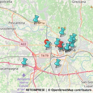 Mappa Via Lucio III, 37139 Verona VR, Italia (3.55077)
