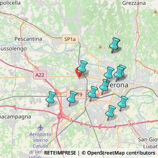 Mappa Via Lucio III, 37139 Verona VR, Italia (3.78417)
