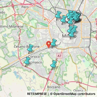 Mappa Via Privata Pandino, 20143 Milano MI, Italia (5.22)