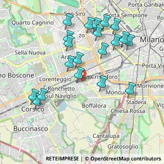 Mappa Via Privata Pandino, 20143 Milano MI, Italia (2.164)