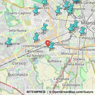 Mappa Via Privata Pandino, 20143 Milano MI, Italia (2.98733)