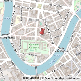 Mappa Viale della Repubblica, 12, 37126 Verona, Verona (Veneto)