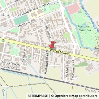 Mappa Corso Milano, 76, 28100 Novara, Novara (Piemonte)