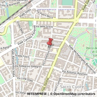 Mappa Via Perazzi, 8, 28100 Novara, Novara (Piemonte)
