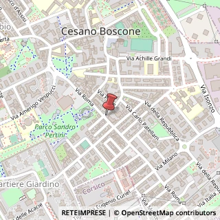 Mappa Via Roma, 47, 20090 Cesano Boscone, Milano (Lombardia)