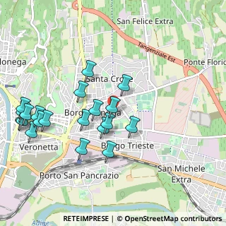 Mappa Via Lodovico Cendrata, 37131 Verona VR, Italia (1.0915)
