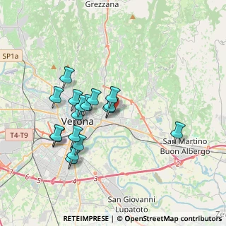 Mappa Via Lodovico Cendrata, 37131 Verona VR, Italia (3.41529)