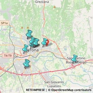 Mappa Via Lodovico Cendrata, 37131 Verona VR, Italia (3.47385)