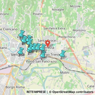 Mappa Via Lodovico Cendrata, 37131 Verona VR, Italia (1.78385)
