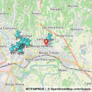 Mappa Via Lodovico Cendrata, 37131 Verona VR, Italia (2.36)