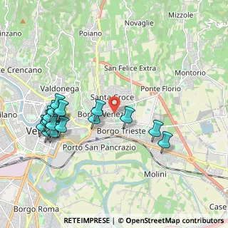 Mappa Via Lodovico Cendrata, 37131 Verona VR, Italia (2.20167)