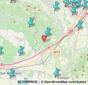 Mappa Via Casetta, 36053 Monteforte d'Alpone VR, Italia (7.30263)