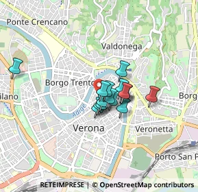 Mappa Via Francesco Emilei, 37121 Verona VR, Italia (0.505)