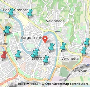 Mappa Via Francesco Emilei, 37121 Verona VR, Italia (1.34077)