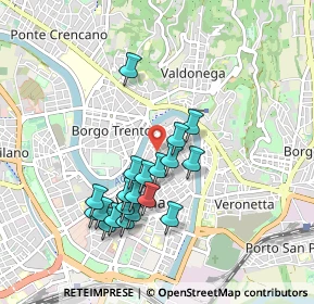 Mappa Via Fama, 37121 Verona VR, Italia (0.841)
