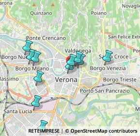 Mappa Via Francesco Emilei, 37121 Verona VR, Italia (1.76545)