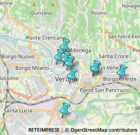 Mappa Via Francesco Emilei, 37121 Verona VR, Italia (1.83818)