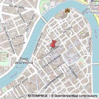 Mappa Via Francesco Emilei, 24, 37121 Verona, Verona (Veneto)