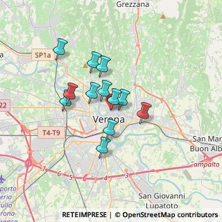 Mappa Via Enrico de Nicolis, 37121 Verona VR, Italia (2.59083)