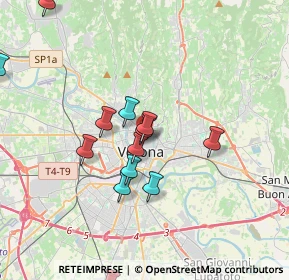 Mappa Via Fama, 37121 Verona VR, Italia (4.18214)