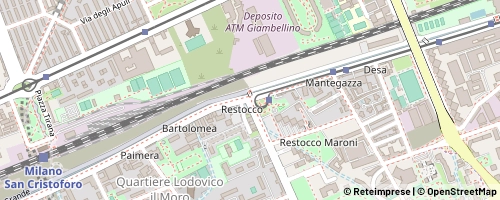 Mappa Milan