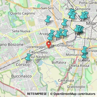 Mappa Piazzale Luigi Negrelli, 20143 Milano MI, Italia (2.44895)