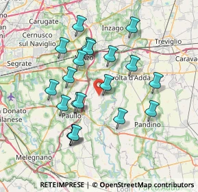 Mappa 26833 Comazzo LO, Italia (6.831)
