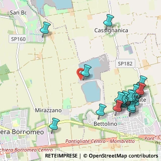 Mappa Località Cascina Fornace, 20068 Peschiera Borromeo MI, Italia (1.381)