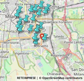 Mappa Via Domenico Veneziano, 20139 Milano MI, Italia (1.929)