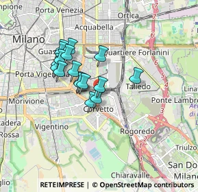 Mappa Via Domenico Veneziano, 20139 Milano MI, Italia (1.34647)