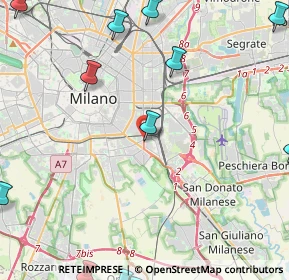 Mappa Via Domenico Veneziano, 20139 Milano MI, Italia (6.97615)