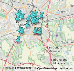 Mappa Via Domenico Veneziano, 20139 Milano MI, Italia (3.35706)