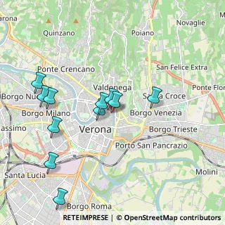 Mappa Via Sottoriva, 37121 Verona VR, Italia (1.95727)