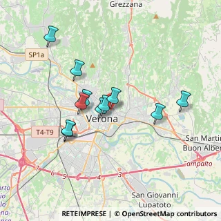 Mappa Via Sottoriva, 37121 Verona VR, Italia (3.18818)