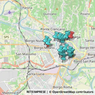 Mappa Via Napoleone I, 37138 Verona VR, Italia (1.5305)